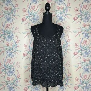 MEDIUM LOFT STARRY FLOWY BLOUSE